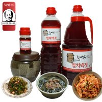 [김명수젓갈] 3년발효 멸치액젓 900ml