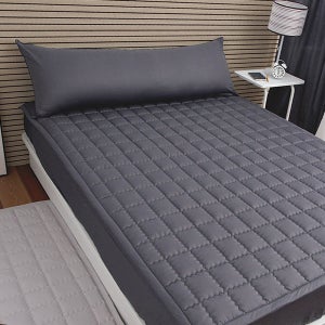 순면 40수 차콜 침대 누빔 패드 S SS D Q
