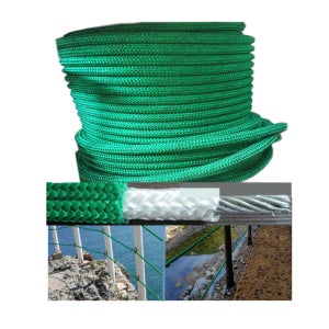 녹색 가이드로프 가드라인로프 울타리휀스와이어 20mm초록색 산책로줄
