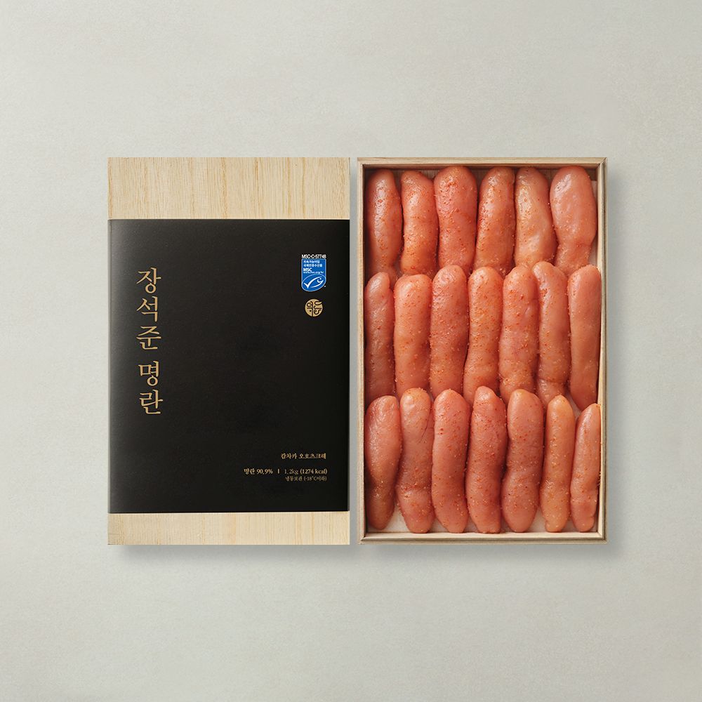 대한민국명장 장석준명란1.2kg 덕화명란선물세트