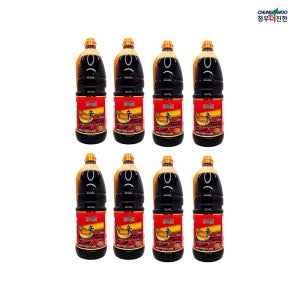 청우 더진한 캡사이신소스 매운소스 2kg, 8개