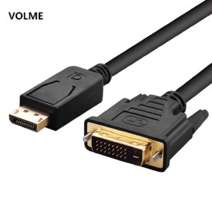 VOLME 디스플레이포트 DP케이블 DP to DVI 1.8M 케이블