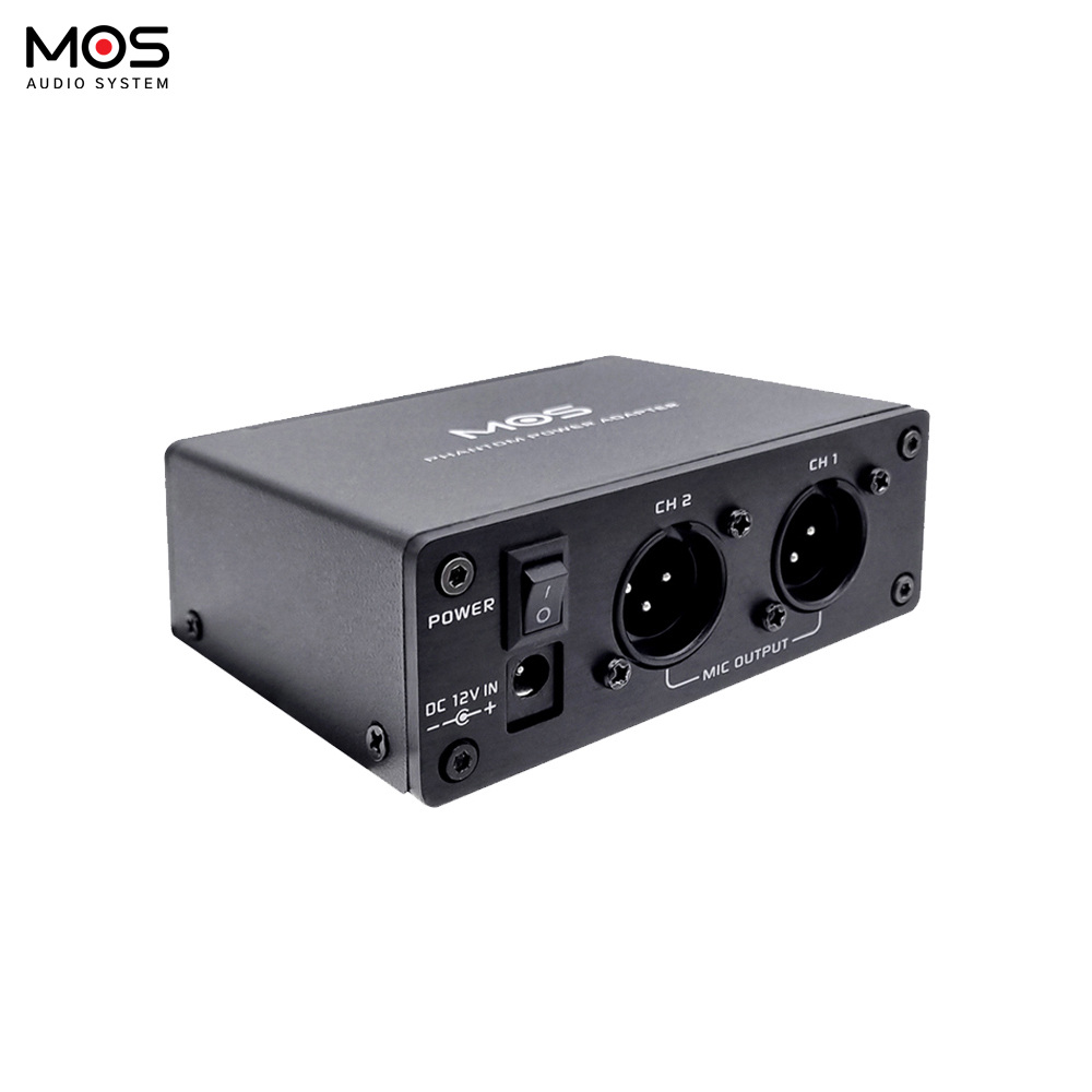 모스 2채널 팬텀파워 전원공급기 콘덴서마이크 12V 48V PPS-202