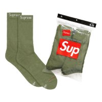 슈프림 양말 22SS Supreme Hanes Crew Socks (4Pack)