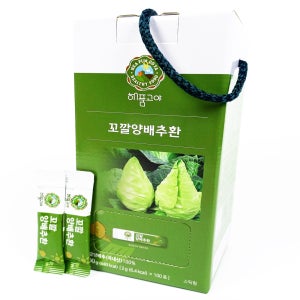 [해품고야] 국내산 고깔양배추환 간편하게 먹는 스틱100포+100포 총400g