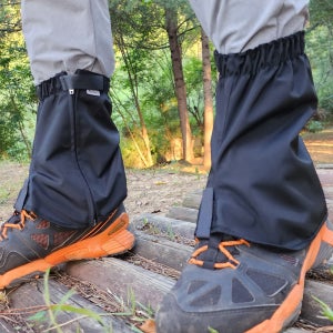 국산 숏 스패츠 - 미니 등산 작업 발토시 예초 벌초 골프