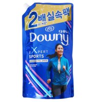 다우니 섬유유연제 엑스퍼트 스포츠 1.6L 초고농축 프리미엄 섬유유연제