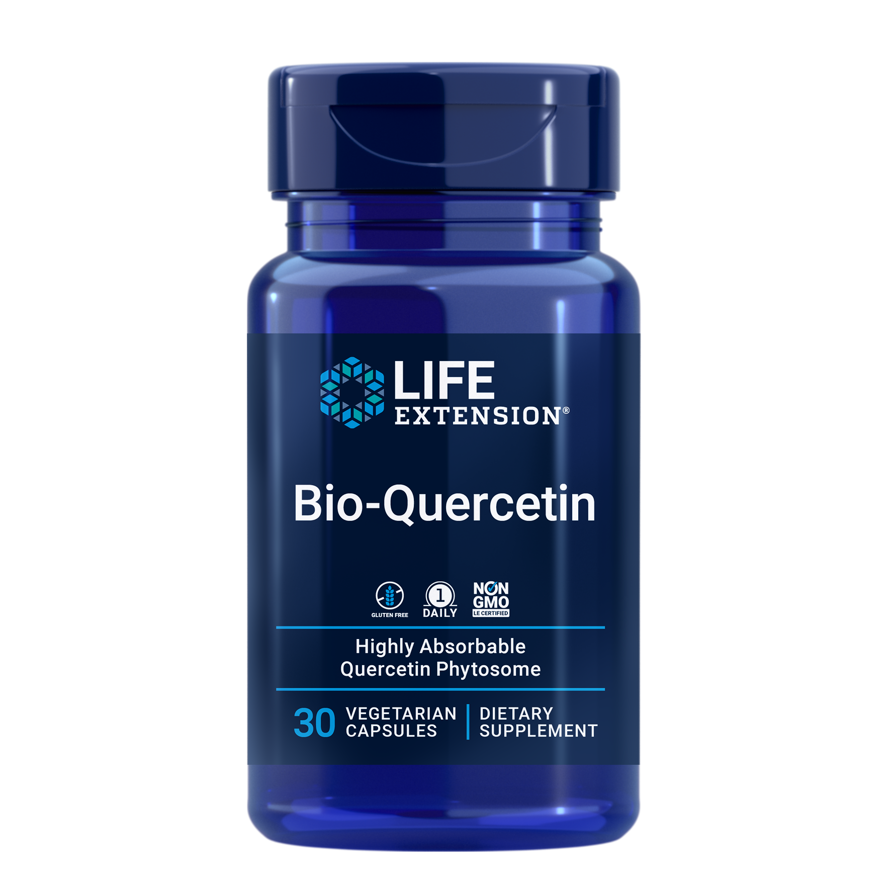 라이프익스텐션 <b>바이오 퀘르세틴</b> 케르세틴 베지 캡슐 30정 Life Extension