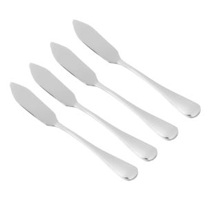 고급 스텐 버터 나이프 4개세트 잼 크림치즈 고르게 바르기 스프레더 커트러리