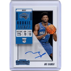 [Mo Bamba] 2018/19 Panini Contenders BASKETBALL Playoff Ticket Variation RC Auto