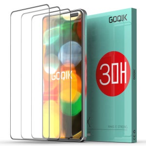 풀커버 안깨지는 강화 PMMA아크릴유리 액정보호 필름 갤럭시S10 5G, 3매입