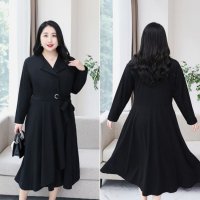 4XL-8XL 빅사이즈 원피스 정장 상견례 가족 모임 행사 웨딩 만삭 임산부 뚱뚱한 패션