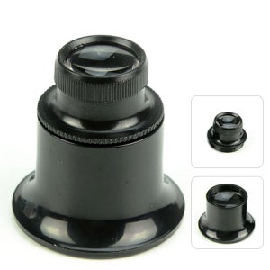 UC-CP258 고급 루페 20배 돋보기 자연 학습용 교구 확대경 보석 정밀 감정 품질검사