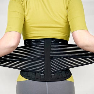 라인벨라 허리보호대 의료용 디스크 복대 벨트 지지대 헬스 얇은 허리