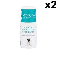 무구 프레쉬 크림 데오드란트 60ml 2팩 MOOGOO Fresh Cream