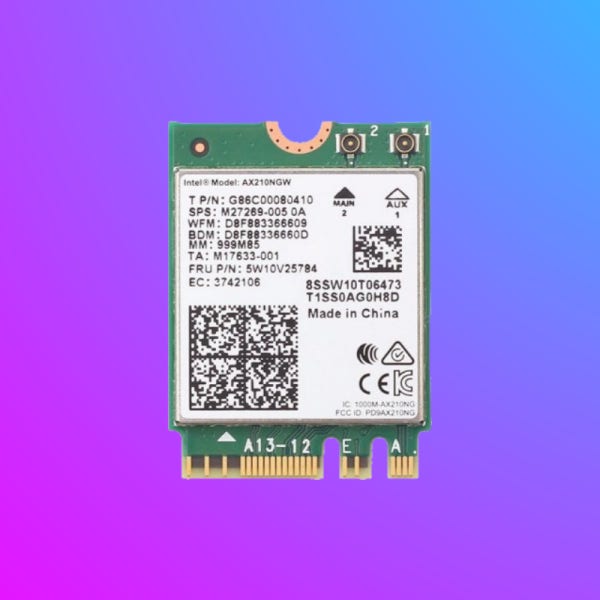 로드테크 인텔 AX210 NGW Wi-Fi6 미니PC M.2 애즈락 와이파이