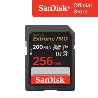 샌디스크 SD카드 256GB 256기가 익스트림 프로 V30 SDXXD 카메라 네비 디카 캐논 메모리