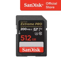 샌디스크 SD카드 512GB 512기가 익스트림 프로 V30 SDXXD 카메라 네비 디카 캐논 메모리