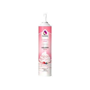 포모나 딸기향 식물성 가당 스프레이 휘핑크림 500ml, 1개