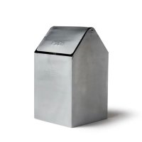 푸에브코 PUEBCO 스틸 카운터탑 더스트 빈 휴지통 COUNTERTOP DUSTBIN