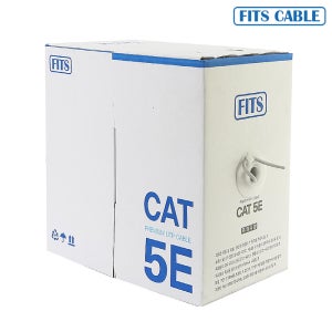 피츠케이블 CAT5E UTP 랜케이블 1박스 300M 인터넷 랜선