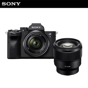 소니 카메라 A7M4K (SEL2870 렌즈킷) + SEL85F18 패키지 / 공식대리점 풀프레임 미러리스 알파