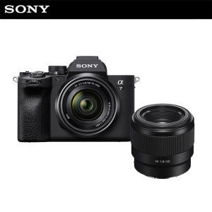 소니 카메라 A7M4K (SEL2870 렌즈킷) + SEL50F18F 패키지 / 공식대리점 풀프레임 미러리스 알파