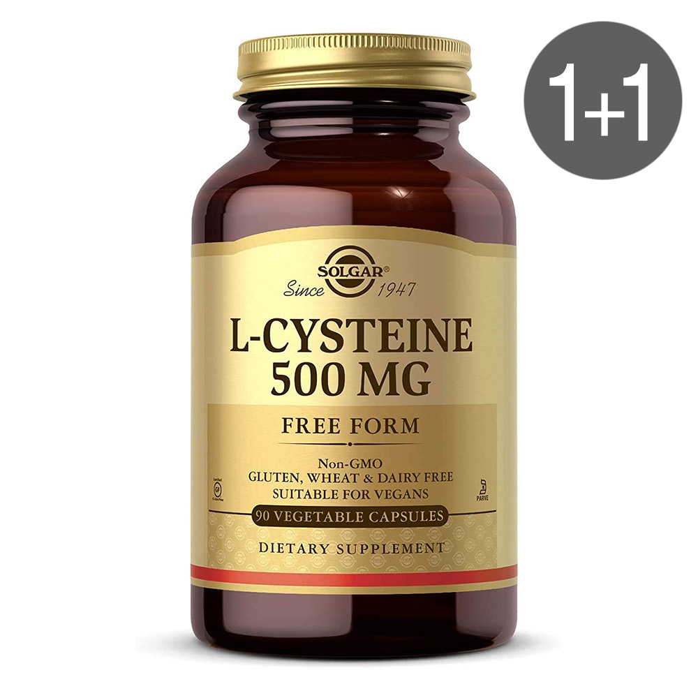 솔가 엘<b>시스테인</b> 500mg 90정 1+1