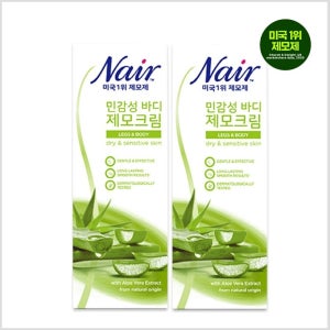 네어 민감성 바디 제모크림 200ml 2개