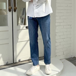 [S-4XL/무배] 사계절 스판 히든 밴딩 청바지 4컬러