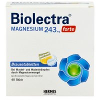 독일직구 바이오렉트라 마그네슘 243mg 포르테 레몬맛 40스틱 Biolectra