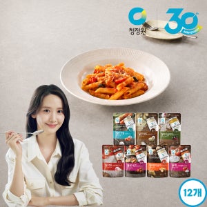 [N배송]청정원 싱글 파우치 파스타소스 로제소스 170g 외 6종 총12개