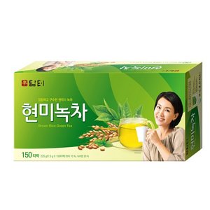 현미녹차 100개 담터 녹차 티백 대용량