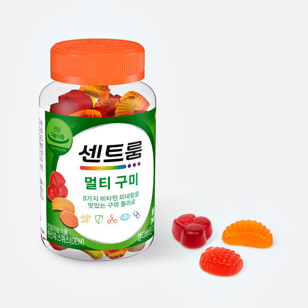 센트룸 멀티 구미 종합 비타민 젤리 어린이 성인 영양제 80정