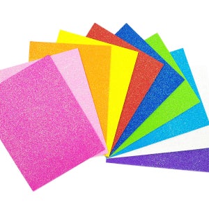 [만꾸] 집콕놀이 반짝이 EVA 미술 재료