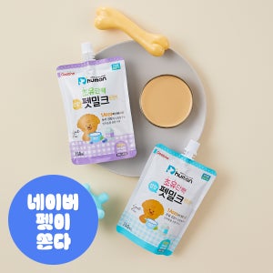 듀먼 초유단백 챱챱 펫밀크 2종(튼튼관절/눈가반짝) 150mL x 30팩