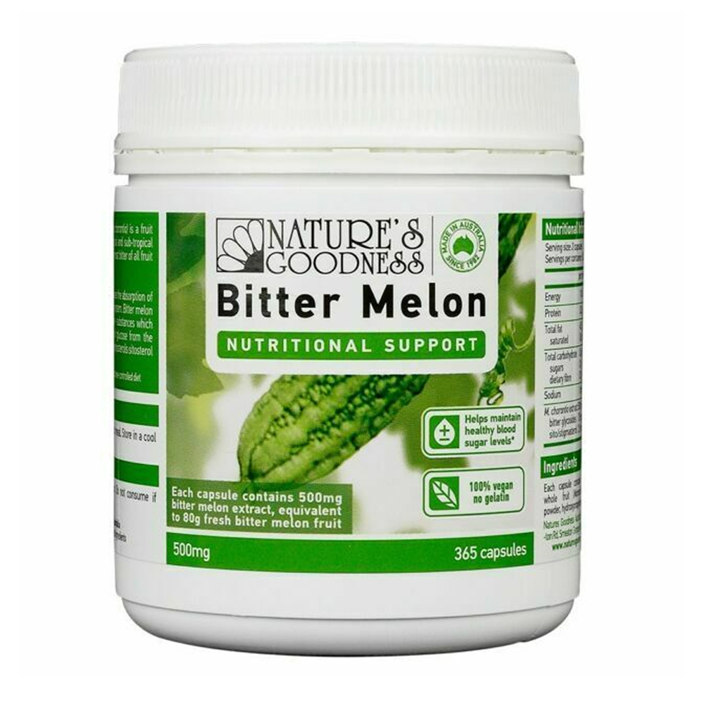 네이쳐스굿니스 호주 비터멜론 여주 500mg 365캡슐