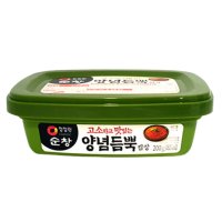 대상 청정원 순창 양념 듬뿍 쌈장 200g (15개) 여행 캠핑 고기 양념장