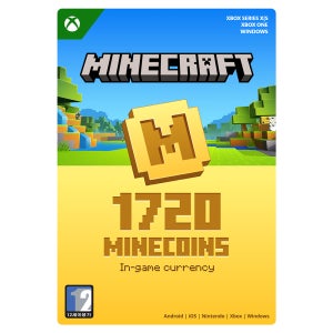 마인크래프트 마인코인 팩 1720 Xbox 윈도우 닌텐도 안드로이드 IOS - Digital Code [24시간 발송]