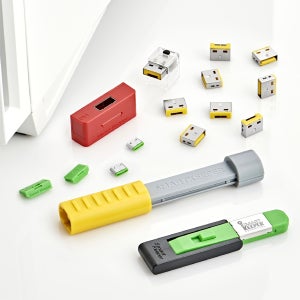 스마트키퍼 PC포트 보안팩 1 패키지PCP1 USB RJ45 시리얼 포트락 전원 케이블락