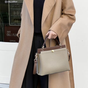 슈뽐 천연가죽 여성 명품백 토트백 디자이너 핸드백