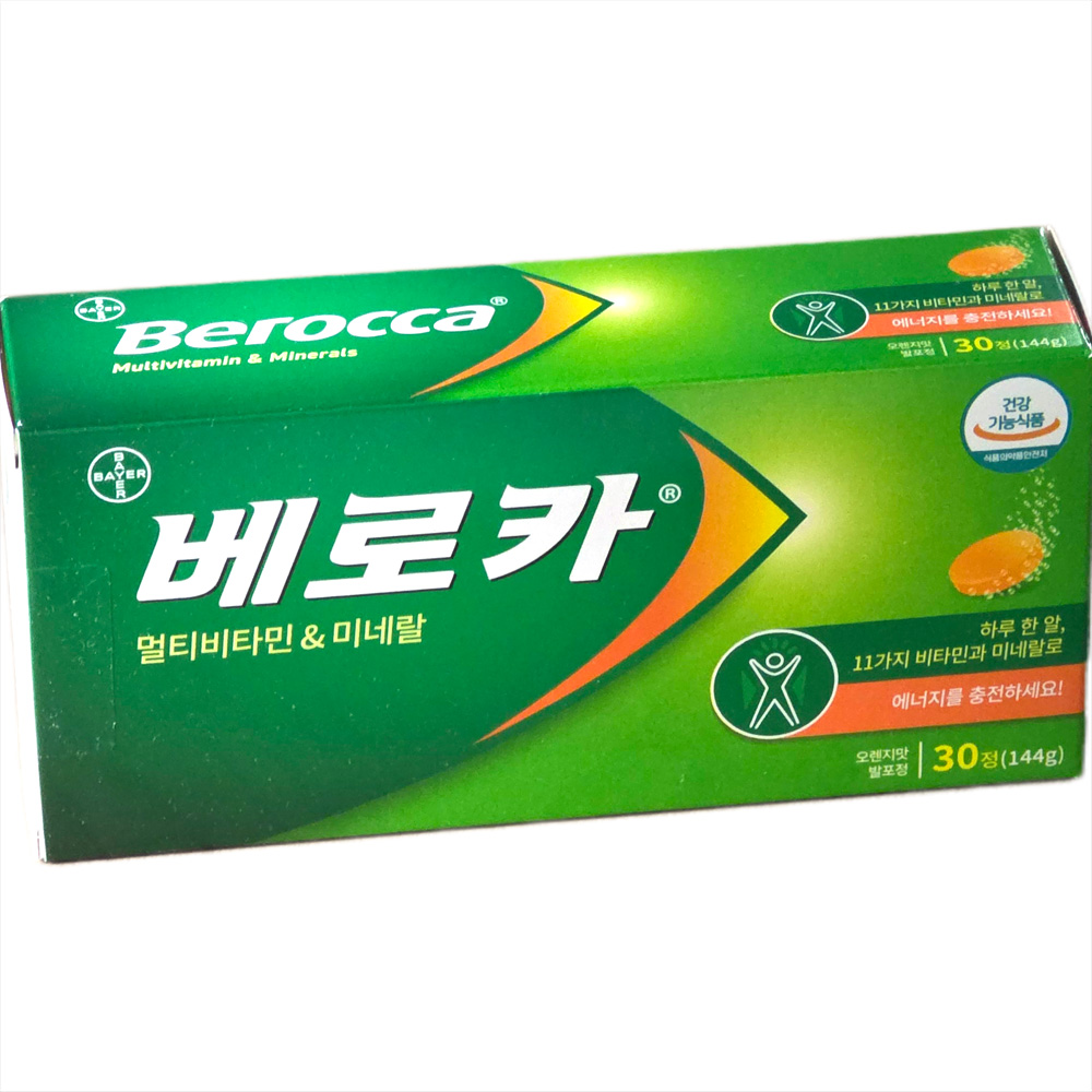 바이엘 베로카 발포 비타민 마시는비타민 30정