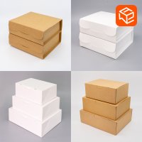 쿠키 선물 포장 박스 마카롱 베이킹 오란다 답례품 상자 제작 50매