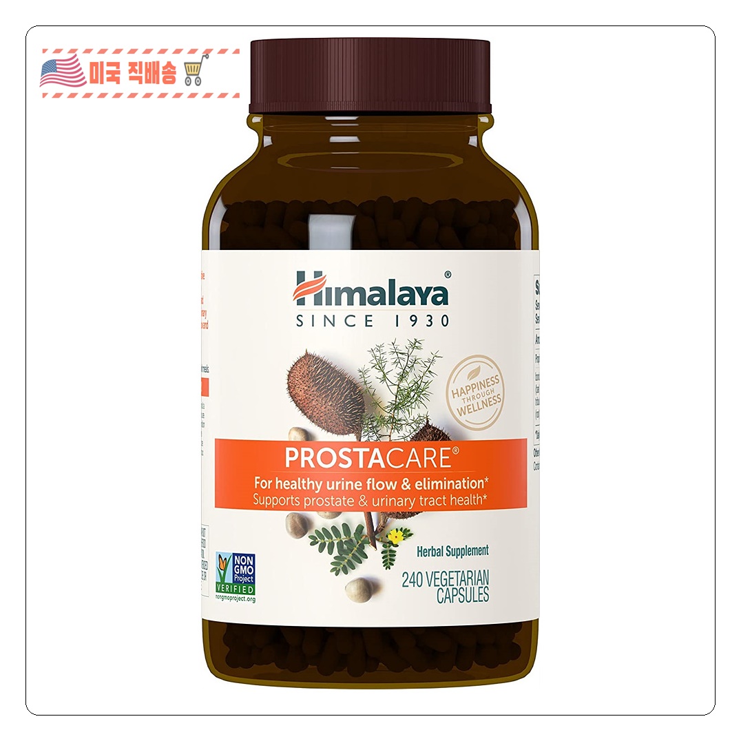히말라야 <b>프로스타케어</b> 트리뷸러스 590mg 베지 240정