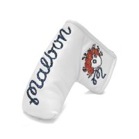 말본 퍼터 헤드커버 malbon Roses Blade Putter Headcover