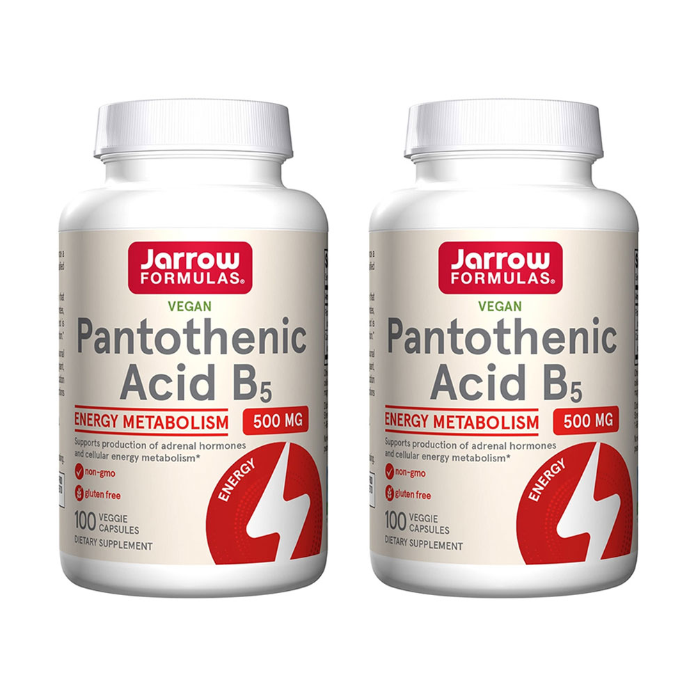 자로우포뮬러스 판토텐산 <b>Pantothenic Acid</b> B5 500mg 100정 x 2개