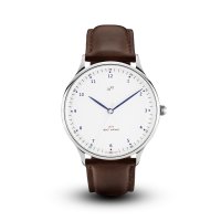 [스코브안데르센] 1969 빈티지 스틸 화이트 39mm 클래식 남녀손목시계