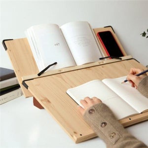 위드스마일 2단 독서대 60cm 필기형 각도조절 북스탠드 책거치대 대형 분리가능