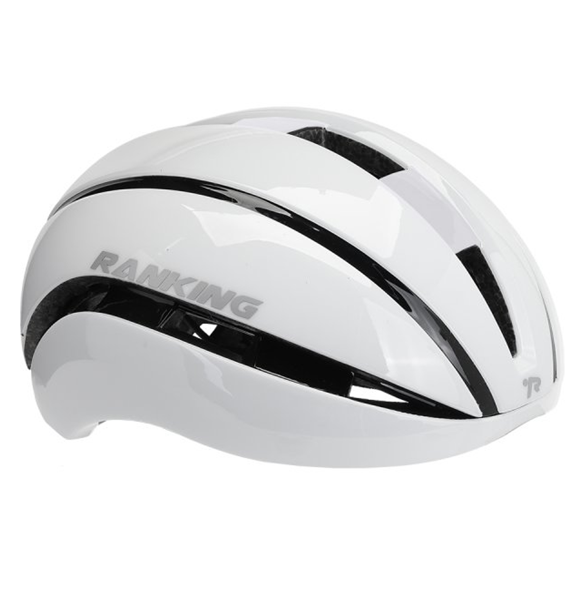 랭킹 헬멧 투리스모 / 화이트 블랙 트렉 행주산성 라이딩 자전거헬멧
