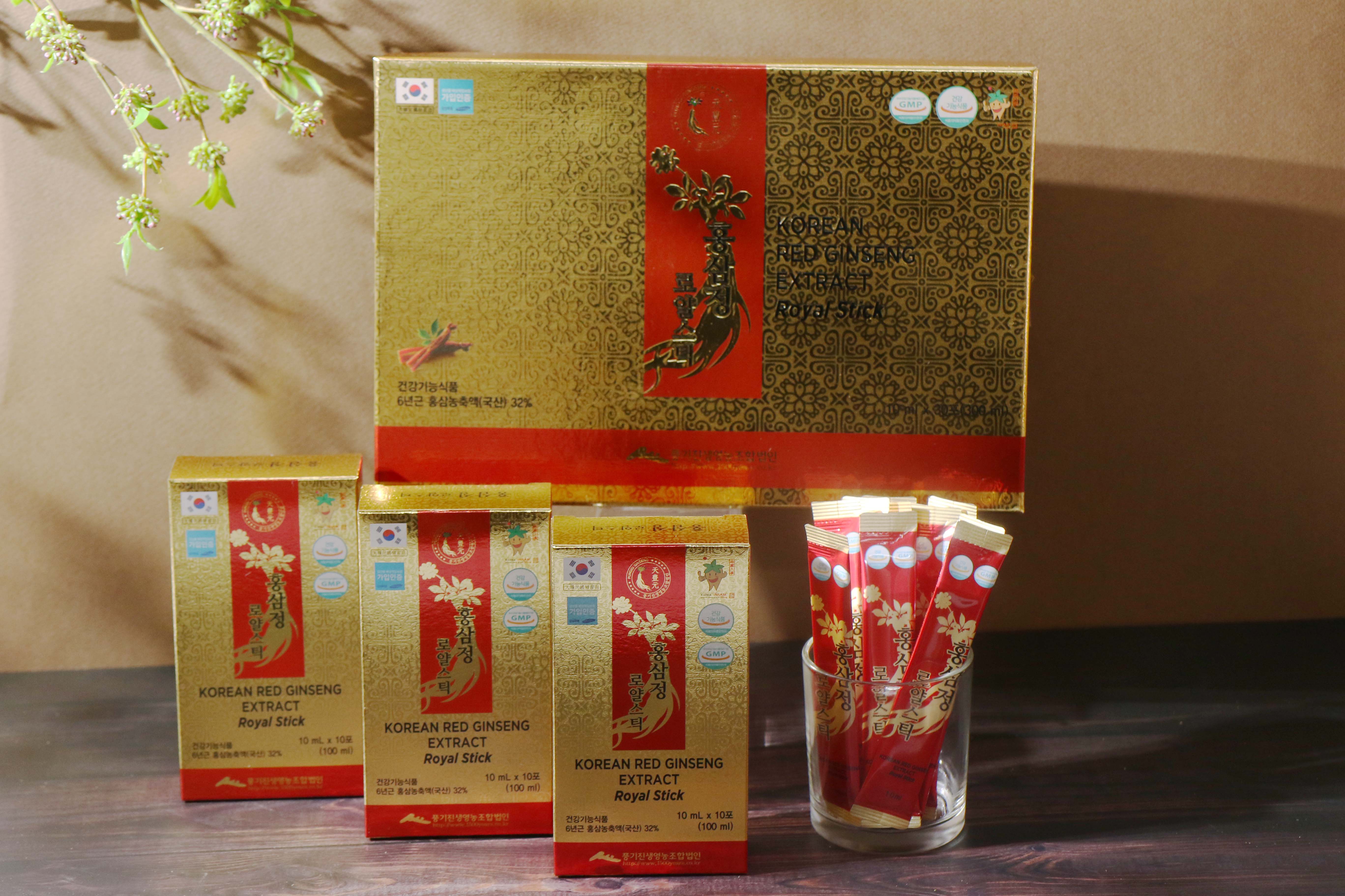 풍기6년근 고려<b>홍삼</b> 로얄스틱 10ml 30포 풍기<b>홍삼</b>액